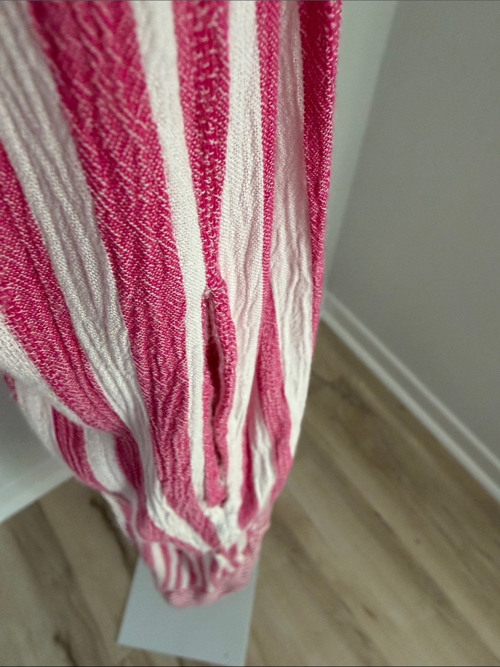 Raviya Pink and White Striped Maxi Dress - Picture 4 of 7